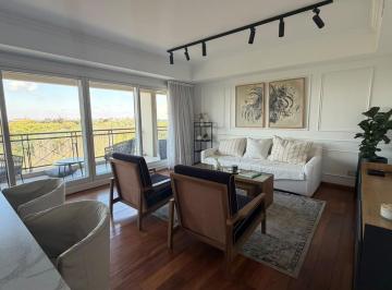 Departamento · 133m² · 4 Ambientes · 1 Cochera · Chateau 4 Ambientes Amoblado con Cochera en Alquiler - Puerto Madero