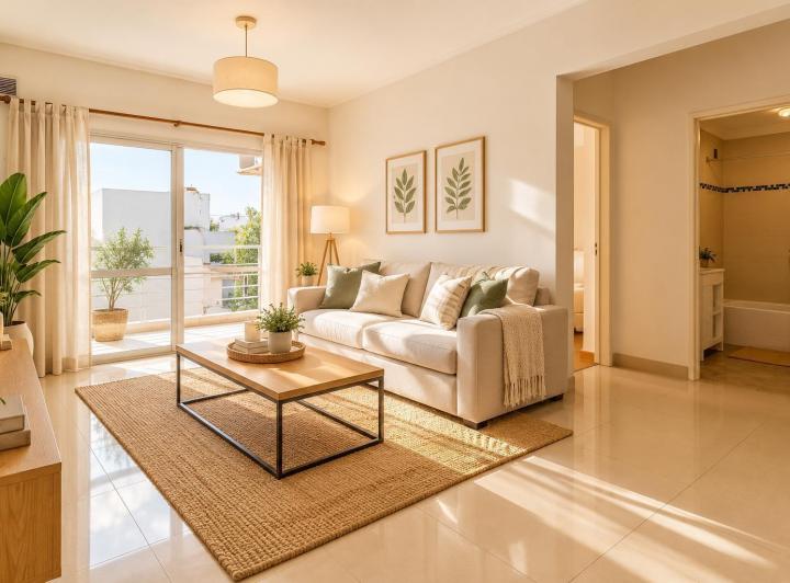 Departamento · 56m² · 2 Ambientes · 1 Cochera