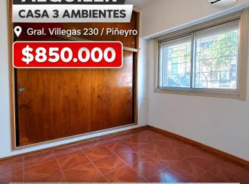 Casa de 3 ambientes, Avellaneda · Alquiler Casa 3 Ambientes