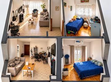 Departamento · 57m² · 3 Ambientes · 1 Cochera · Venta 3 Ambientes con Balcon Cochera Almagro