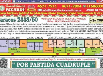 Terreno · 351m² · Por Partida Cuádruple 4 PH Venta en Block