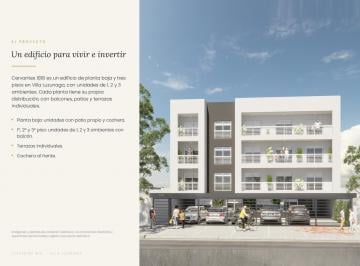 Departamento · 45m² · 2 Ambientes · Venta de Departamentos en Pozo - Villa Luzuriaga