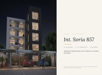 Departamento · 60m² · 3 Ambientes · 1 Cochera · Emprendimiento de Departamentos en Haedo