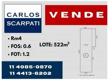 Terreno · 522m² · Terreno en S. Isi. - Vias/rolon