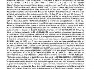 Local comercial , Villa Santa Rita · Subasta Judicial Local Comercial Calle Condarco 1788/90/92