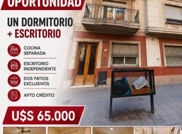 Departamento de 3 ambientes, Bahía Blanca · Departamento un Dormitorio con Patio en Pb Centrico
