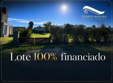 Terreno , Roldán · Lote en Venta en Puerto Roldán 1.200 m² con Financiación 100%