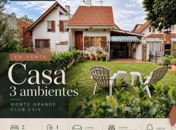 PH · 86m² · 3 Ambientes · 1 Cochera · Venta Casa de 3 Ambientes | Monte Grande