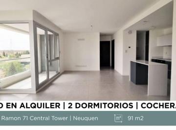 Departamento · 90m² · 3 Ambientes · 1 Cochera · Alquiler Departamento 2 Dorm.. Central Tower