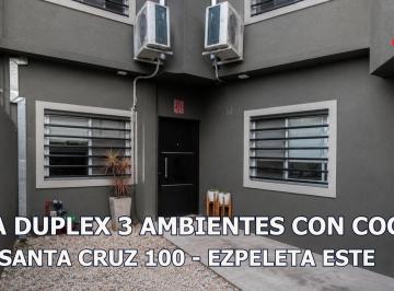 Casa · 54m² · 3 Ambientes · 1 Cochera · Dúplex 3 Amb a Estrenar Apto Crédito