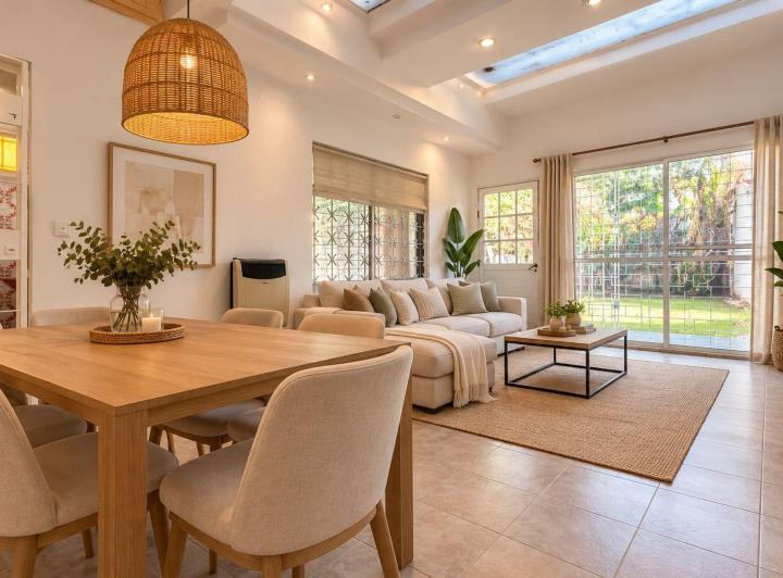 Casa · 90m² · 4 Ambientes · 1 Cochera
