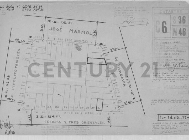 Terreno · 188m²