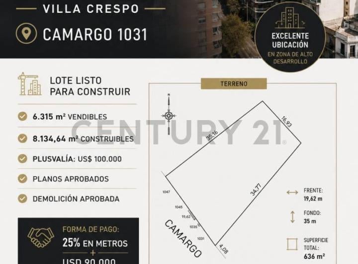 Terreno · 8134m²