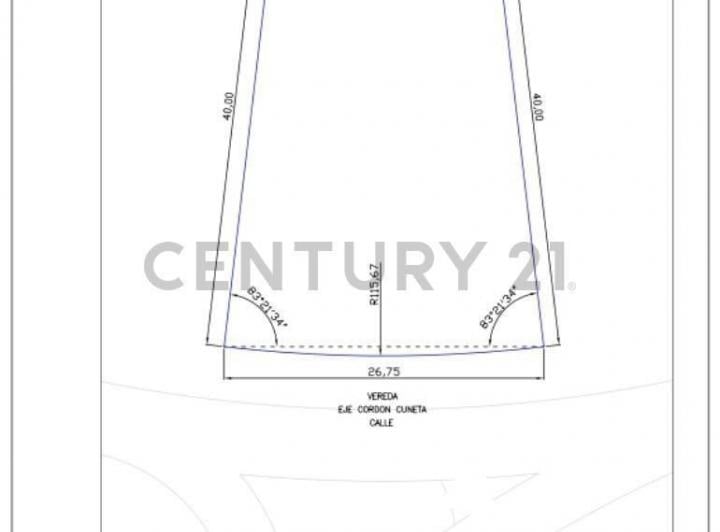 Terreno · 887m²