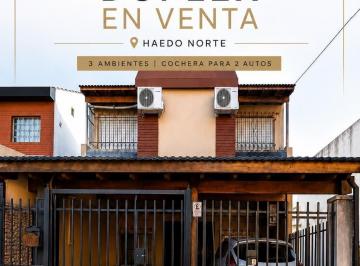 Casa · 60m² · 3 Ambientes · 2 Cocheras · PH Dúplex en Venta 3 Ambientes en Haedo Norte - Apto Crédito Cochera Para 2 Auto
