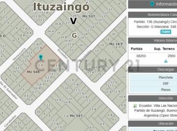 Terreno · 2949m² · Venta Lote Ituzaingo Norte 3000 m² - Ideal Emprendimiento