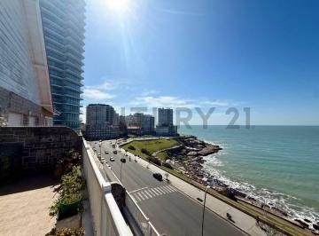 Departamento · 125m² · 3 Ambientes · 1 Cochera · Exclusivo Departamento en Alquiler Vista Al Mar, Playa Chica, Mar del Plata