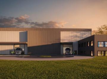 Bodega-Galpón · 2200m² · 7 Ambientes · 10 Cocheras · Alquiler, Galpón en Construccion en Polo 520, Av 520 y 197