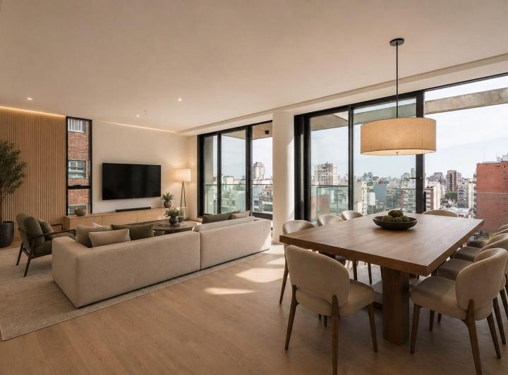 Departamento · 133m² · 4 Ambientes