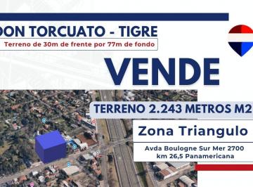 Terreno · 2243m² · Vende Permuta Terreno Don Torcuato o Panamericana