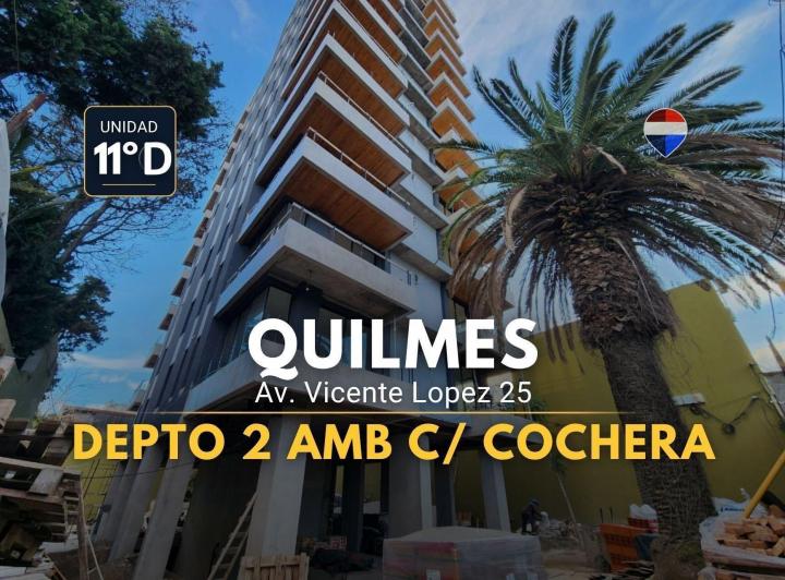 Departamento · 44m² · 2 Ambientes · 1 Cochera