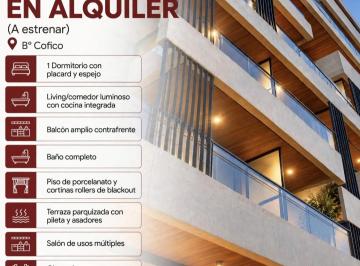 Departamento de 2 ambientes, Córdoba · Dueño Alquila Departamento a Estrenar en B° Cofico