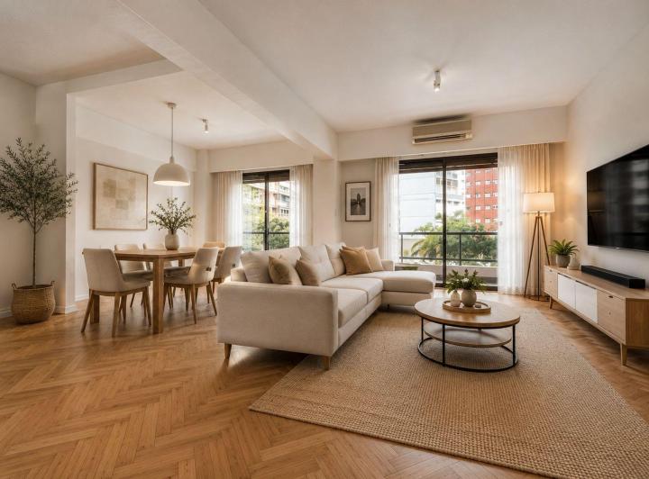 Departamento · 93m² · 4 Ambientes · 1 Cochera