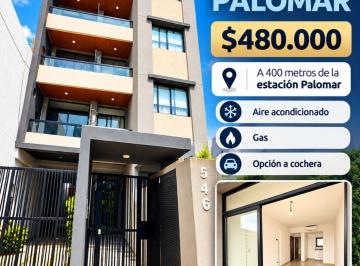 Departamento · 29m² · 1 Ambiente · 1 Cochera · Alquiler Mono Palomar 32 m² + Cochera 3c Estacion!