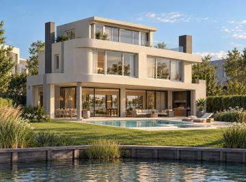 Casa de 6 ambientes, Tigre · Casa Al Lago en Los Puentes, Nordelta –5 Dorm.– Entrega Noviembre 2026