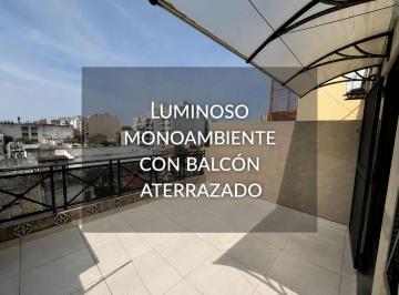 Departamento · 29m² · 1 Ambiente · Alquiler Monoambiente Montecastro Balcón