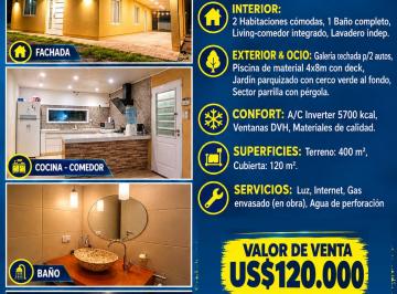 Casa de 3 ambientes, Vista Alegre · Casa Quinta con Piscina! Vendo / Permuto