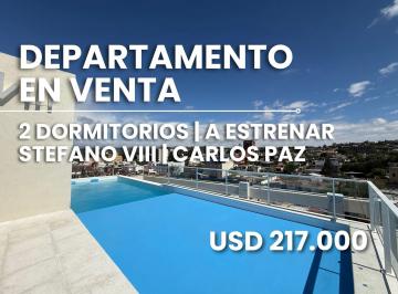 Departamento · 92m² · 3 Ambientes · 1 Cochera · Departamento de Lujo a Estrenar | 2 Dorm. | Villa Carlos Paz