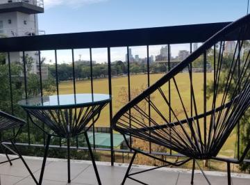 Departamento · 40m² · 2 Ambientes · Departamento Alquiler Temporario Amoblado Mensual Las Cañitas 2 Ambientes