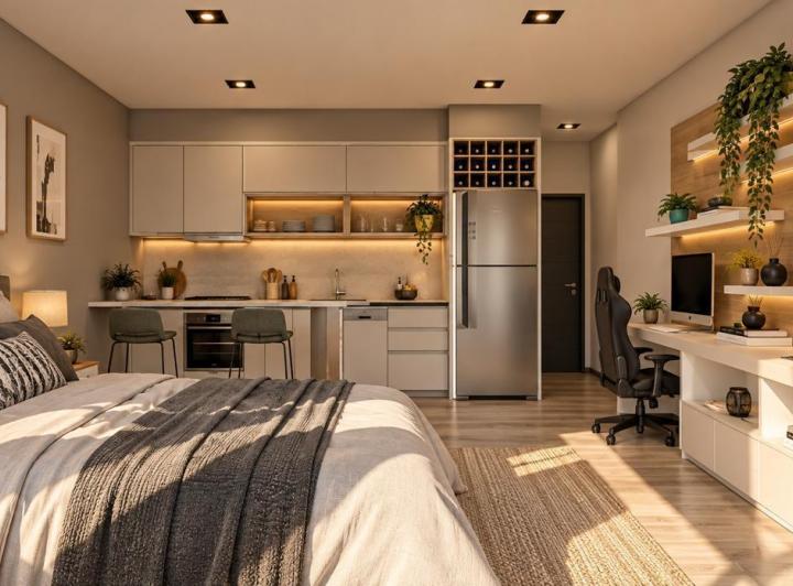 Departamento · 32m² · 1 Ambiente