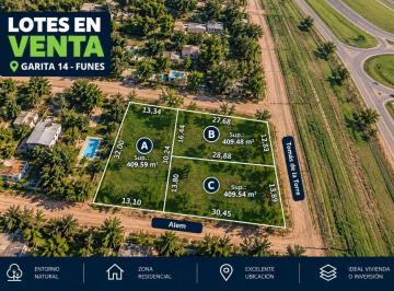 Terreno , Funes · Lote Baldio, Arbolado en Garit 14 Funes