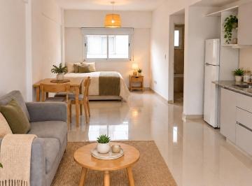 Departamento , Villa del Parque · Monoambiente Amueblado con Balcón, Pileta y Parrilla – Villa del Parque