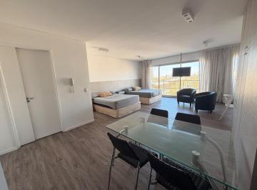 Departamento · 42m² · 1 Ambiente · 1 Cochera · Loft Amoblado con Cochera y Balcón en Quartier Madero Urbano