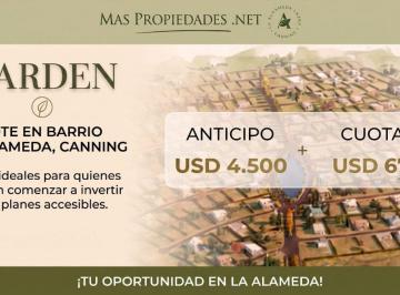 Terreno , Presidente Perón · Venta Terreno / Lote en La Alameda Canning Anticipo y 60 Cuotas