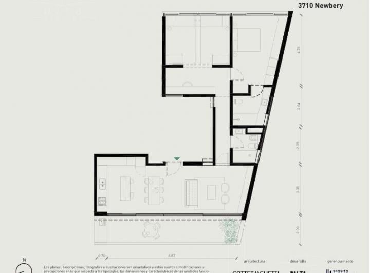 Departamento · 103m² · 4 Ambientes
