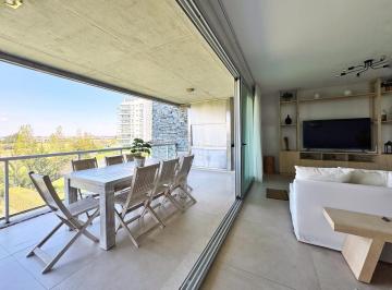 Departamento · 110m² · 3 Ambientes · 1 Cochera · Departamento Alquiler Temporal 3 Ambientes Amoblado con Vista Al Golf Yoo Nordelta