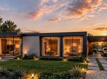 Casa de 4 ambientes, Esteban Echeverría · Casa Super Moderna en El Barrio Privado La Magdalena. Super Luminosa. Financiación.