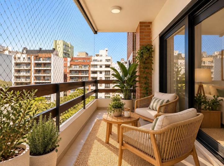 Departamento · 55m² · 3 Ambientes · 1 Cochera