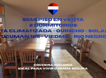 Departamento · 88m² · 4 Ambientes · 1 Cochera · Venta Departamento Pleno Centro de Viedma