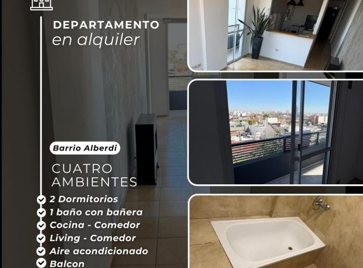Departamento · 60m² · 4 Ambientes
