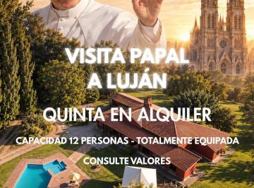 Quinta vacacional · 1220m² · 8 Ambientes · 4 Cocheras · Quinta 3,5 Has Lindero a Arroyo Dulce - Lujan