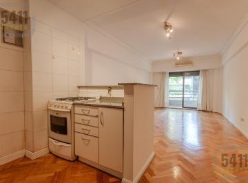 Departamento · 30m² · 1 Ambiente · Alquiler de Monoambiente Luminoso con Balcón en La Imprenta – Las Cañitas