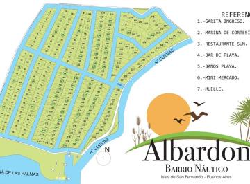 Terreno · 1000m² · Últimos Lotes en Venta – Barrio Náutico Albardón