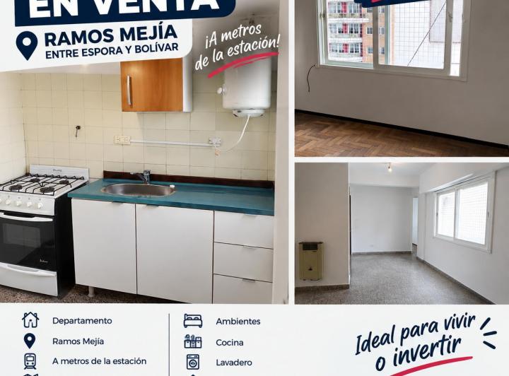 Departamento · 60m² · 1 Ambiente