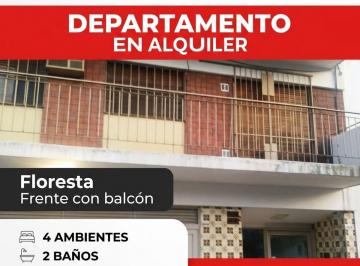 Departamento de 1 ambiente, Floresta · Departamento en Alquiler en Floresta