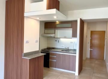 Cocina Integrada · Moderno Contra - Frente, Balcón, Silencioso, Vista Abierta y Luminoso